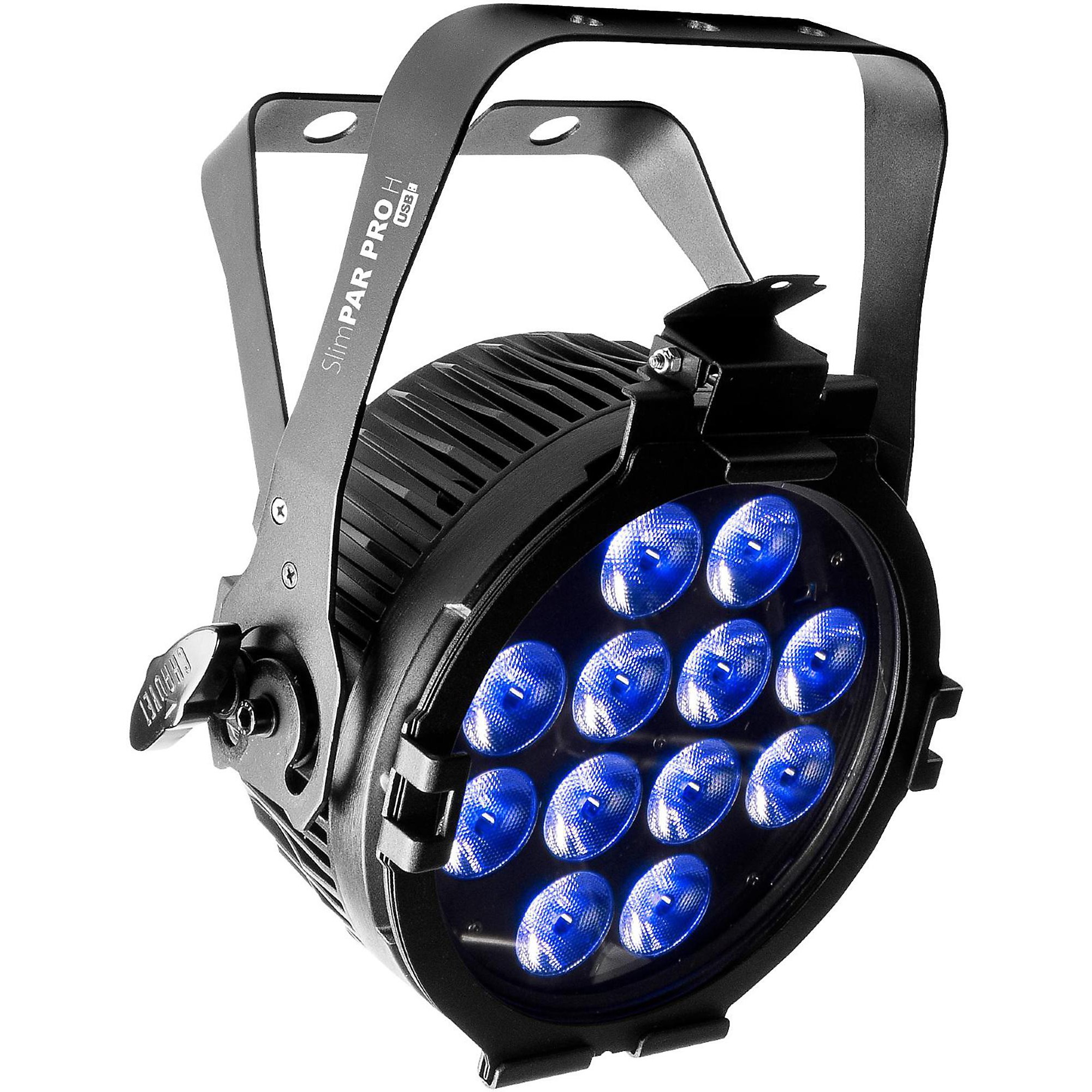 CHAUVET DJ SlimPAR Pro H USB Hex-Color LED Wash/Stage Light CHAUVET DJ SlimPAR Pro H USB Hex-Color LED Wash/Stage Light