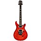PRS Floyd Custom 24 Carved Flame Maple 10 Top with Nickel Hardware Solid Body Electric Guitar Blood Orange thumbnail