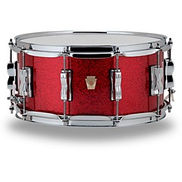 Ludwig Classic Maple Snare Drum 14 x 6.5 in. Red Sparkle Ludwig Classic Maple Snare Drum 14 x 6.5 in. Red Sparkle