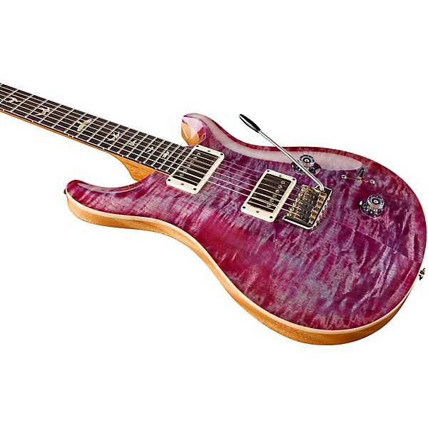 PRS Custom 22 Carved Flame Maple Top with Nickel Hardware Solid Body Electric Guitar Violet