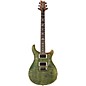 PRS Custom 24 Carved Flame Maple 10 Top with Nickel Hardware Solidbody Electric Guitar Trampas Green thumbnail