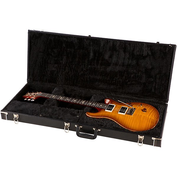PRS Custom 24 Carved Flame Maple 10 Top with Nickel Hardware Solidbody Electric Guitar Vintage Sunburst