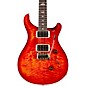 PRS Custom 24 Carved Flame Maple 10 Top with Nickel Hardware Solidbody Electric Guitar Blood Orange thumbnail