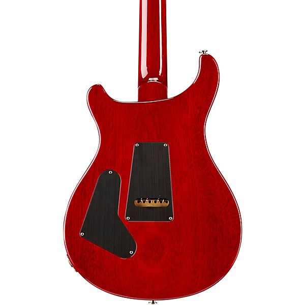 PRS Custom 24 Carved Flame Maple 10 Top with Nickel Hardware Solidbody Electric Guitar Blood Orange