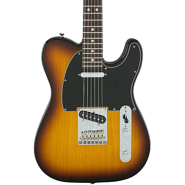 Fender Limited Edition American Standard Telecaster Ash with Figured Neck Electric Guitar Cognac Burst
