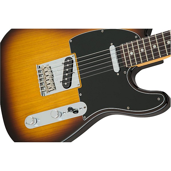 Fender Limited Edition American Standard Telecaster Ash with Figured Neck Electric Guitar Cognac Burst