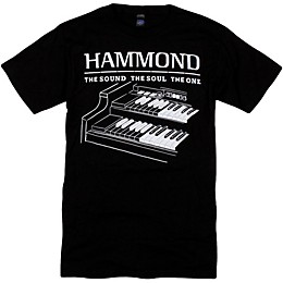 Hammond B3 T-Shirt Medium Black