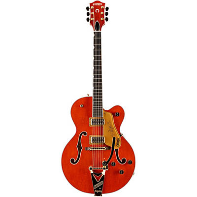 Gretsch Guitars G6120t Nashville With Bigsby Hollowbody Electric Guitar Orange for sale