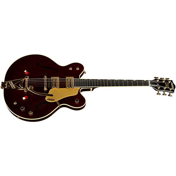 Gretsch Guitars G6122T-62GE Vintage Select Edition 1962 Chet Atkins Country Gentleman Hollowbody Electric Guitar Walnut Stain