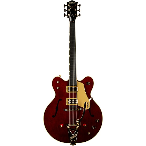 Gretsch Guitars G6122T-62GE Vintage Select Edition 1962 Chet Atkins Country Gentleman Hollowbody Electric Guitar Walnut Stain