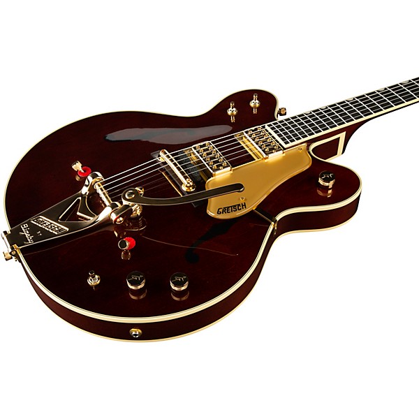 Gretsch Guitars G6122T-62GE Vintage Select Edition 1962 Chet Atkins Country Gentleman Hollowbody Electric Guitar Walnut Stain