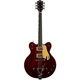 Gretsch Guitars G6122T-62GE Vintage Select Edition 1962 Chet Atkins Country Gentleman Hollowbody Electric Guitar Walnut Stain