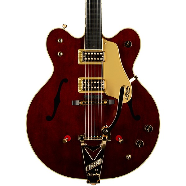 Gretsch Guitars G6122T-62GE Vintage Select Edition 1962 Chet Atkins Country Gentleman Hollowbody Electric Guitar Walnut Stain