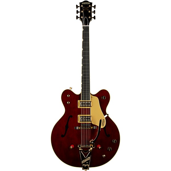 Gretsch Guitars G6122T-62GE Vintage Select Edition 1962 Chet Atkins Country Gentleman Hollowbody Electric Guitar Walnut Stain