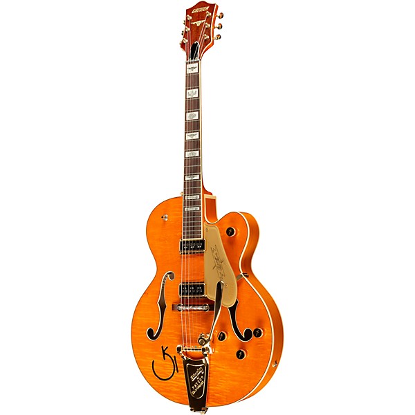 Gretsch Guitars G6120T-55 Vintage Select Edition '55 Chet Atkins Hollowbody With Bigsby Vintage Orange Stain