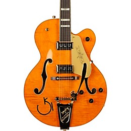 Gretsch Guitars G6120T-55 Vintage Select Edition '55 Chet Atkins Hollowbody With Bigsby Vintage Orange Stain