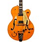 Gretsch Guitars G6120T-55 Vintage Select Edition '55 Chet Atkins Hollowbody With Bigsby Vintage Orange Stain thumbnail