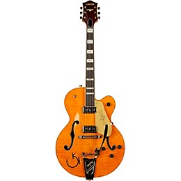 Gretsch Guitars G6120T-55 Vintage Select Edition '55 Chet Atkins Hollowbody With Bigsby Vintage Orange Stain