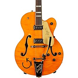 Gretsch Guitars G6120T-55 Vintage Select Edition '55 Chet Atkins Hollowbody With Bigsby Vintage Orange Stain