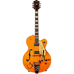 Gretsch Guitars G6120T-55 Vintage Select Edition '55 Chet Atkins Hollowbody With Bigsby Vintage Orange Stain