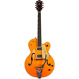 Gretsch Guitars G6120T-59 Vintage Select Edition '59 Chet Atkins Hollowbody With Bigsby Vintage Orange Stain