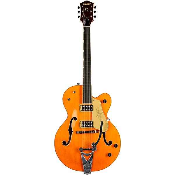 Gretsch Guitars G6120T-59 Vintage Select Edition '59 Chet Atkins Hollowbody With Bigsby Vintage Orange Stain