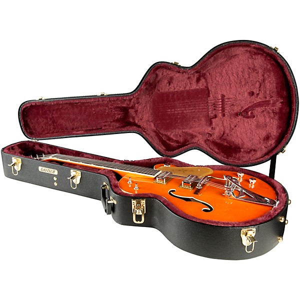 Gretsch Guitars G6120T-59 Vintage Select Edition '59 Chet Atkins Hollowbody With Bigsby Vintage Orange Stain