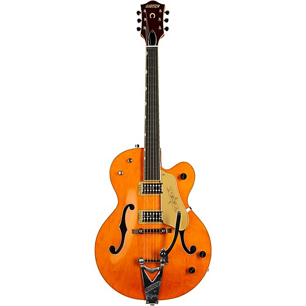 Gretsch Guitars G6120T-59 Vintage Select Edition '59 Chet Atkins Hollowbody With Bigsby Vintage Orange Stain