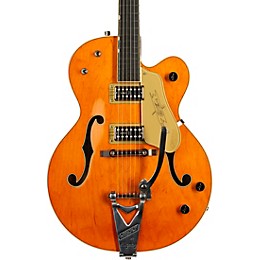 Gretsch Guitars G6120T-59 Vintage Select Edition '59 Chet Atkins Hollowbody With Bigsby Vintage Orange Stain