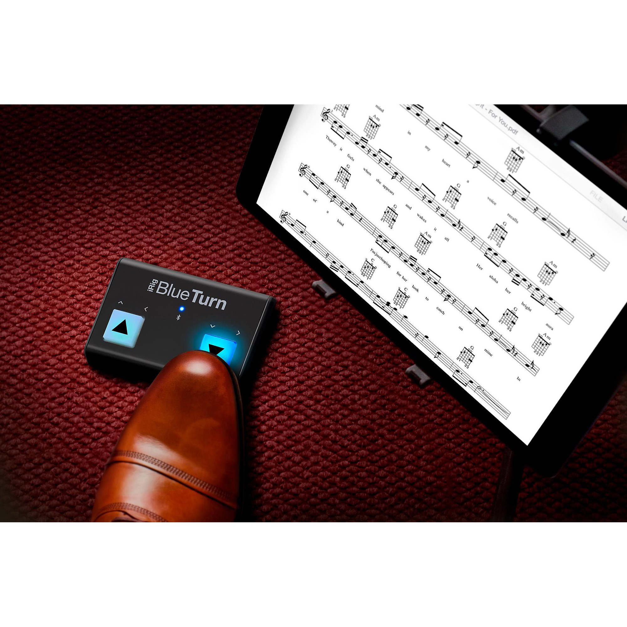 IK Multimedia BlueTurn Wireless PageTurner Footswitch | Guitar Center