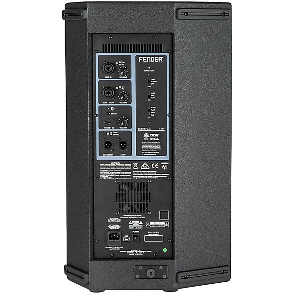Fender Fortis F-12BT with PV10BT & KPX110PM Mains and Monitors PA System