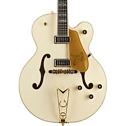 Open Box Gretsch Guitars G6136-55 Vintage Select Edition '55 Falcon Hollowbody with Cadillac Tailpiece Level 2 Vintage White 190839747150