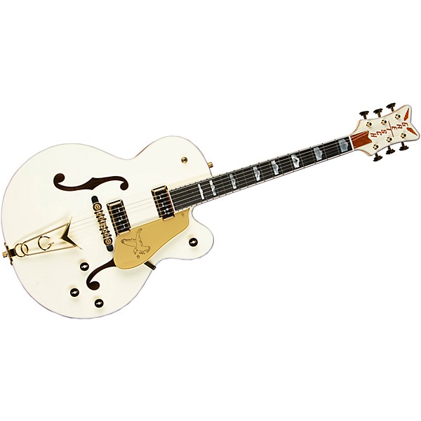 Gretsch Guitars G6136-55 Vintage Select Edition '55 Falcon Hollowbody With Cadillac Tailpiece Vintage White