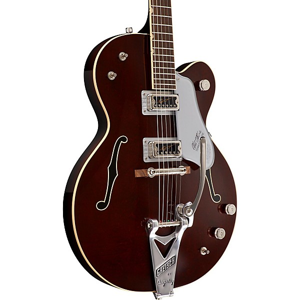 Gretsch Guitars G6119T-62 Vintage Select Edition '62 Tennessee Rose Hollowbody with Bigsby Dark Cherry Stain