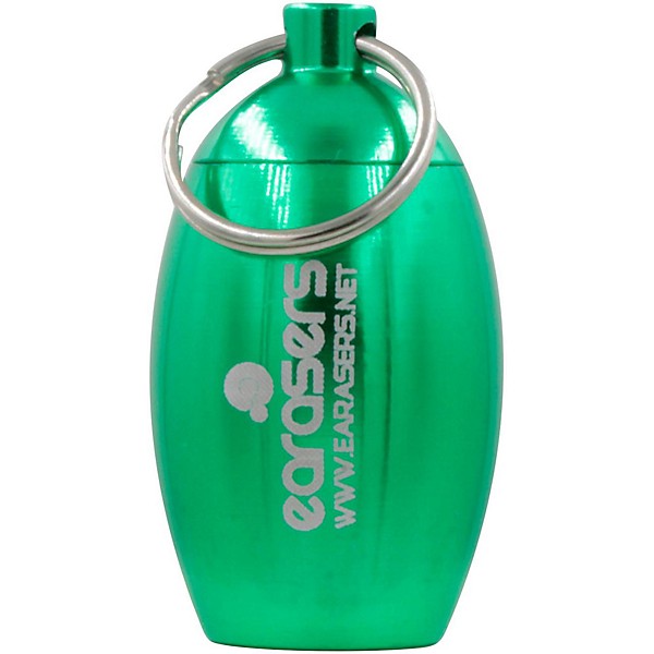 Earasers Ear Plug Carrying Case Green