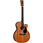 Martin Special Grand Performance Cutaway X2AE Style Macassar Acoustic Guitar Natural Natural
