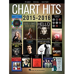 Hal Leonard Chart Hits of 2015-2016 for Piano/Vocal/Guitar