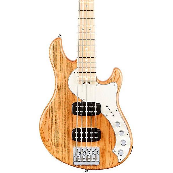 Fender American Elite Dimension Bass V HH Maple Fingerboard Natural