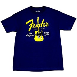 Fender Telecaster Since 1951 T-Shirt X Large Blue