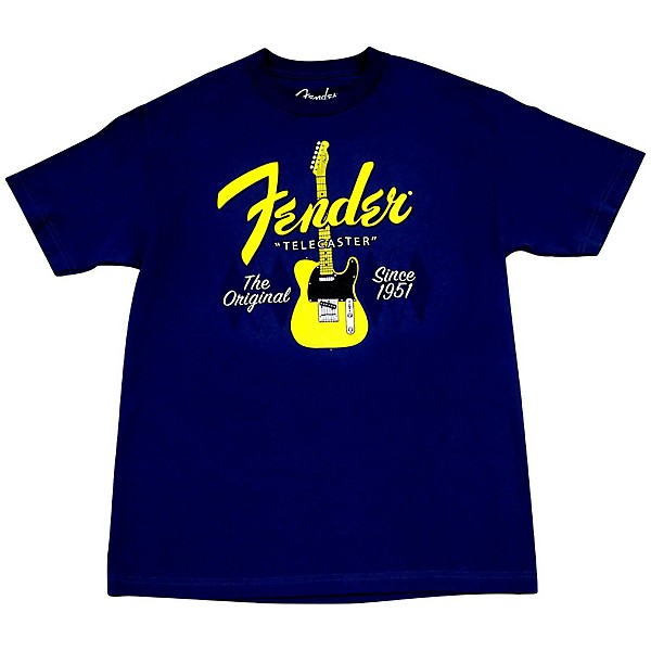 Fender Telecaster Since 1951 T-Shirt X Large Blue