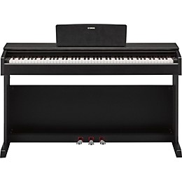 Open Box Yamaha Arius YDP-143 88-Key Digital Console Piano with Bench Level 2 Black Walnut 888365999944