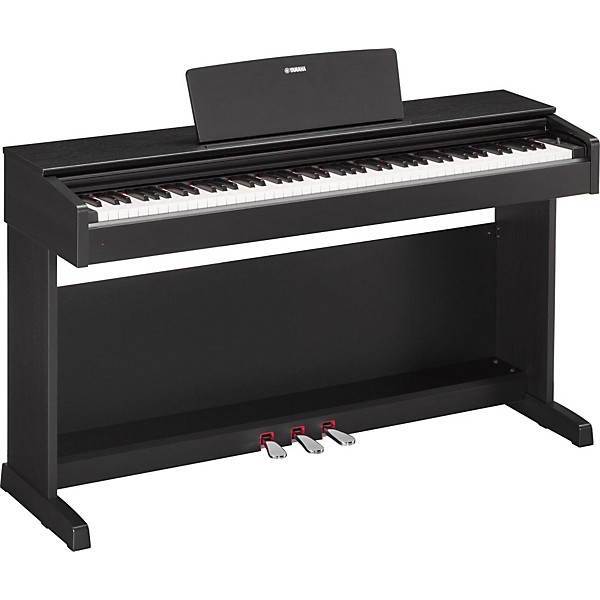 Open Box Yamaha Arius YDP-143 88-Key Digital Console Piano with Bench Level 2 Black Walnut 888365999944
