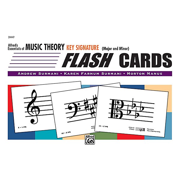Alfred Alfred's Essentials of Music Theory: Flash Cards - Key Signatures