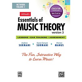 Alfred Alfred's Essentials of Music Theory: Software, Version 3 Network Version, Volume 1 (for 5 users)