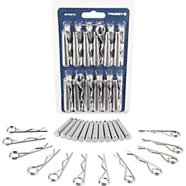 TRUSST Quick Truss Spigot Kit 12 Spigots and Pins per Set Aluminum