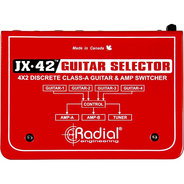 Radial Engineering JX-42 Guitar and Amp Switcher