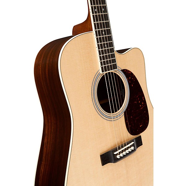 Clearance Martin Custom DC-MMVE Dreadnought Acoustic-Electric Guitar Natural