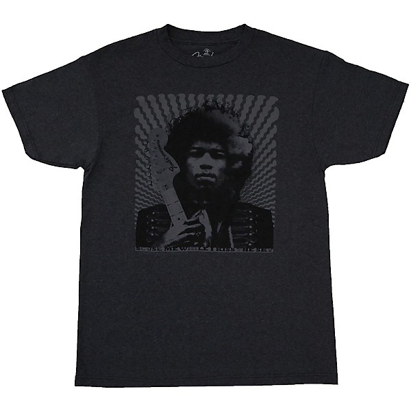 Fender Jimi Hendrix Collection Kiss the Sky T-Shirt X Large Gray
