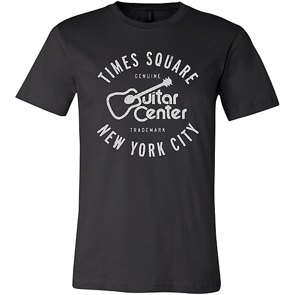 Guitar Center NYC Mens Logo T-Shirt Black Medium
