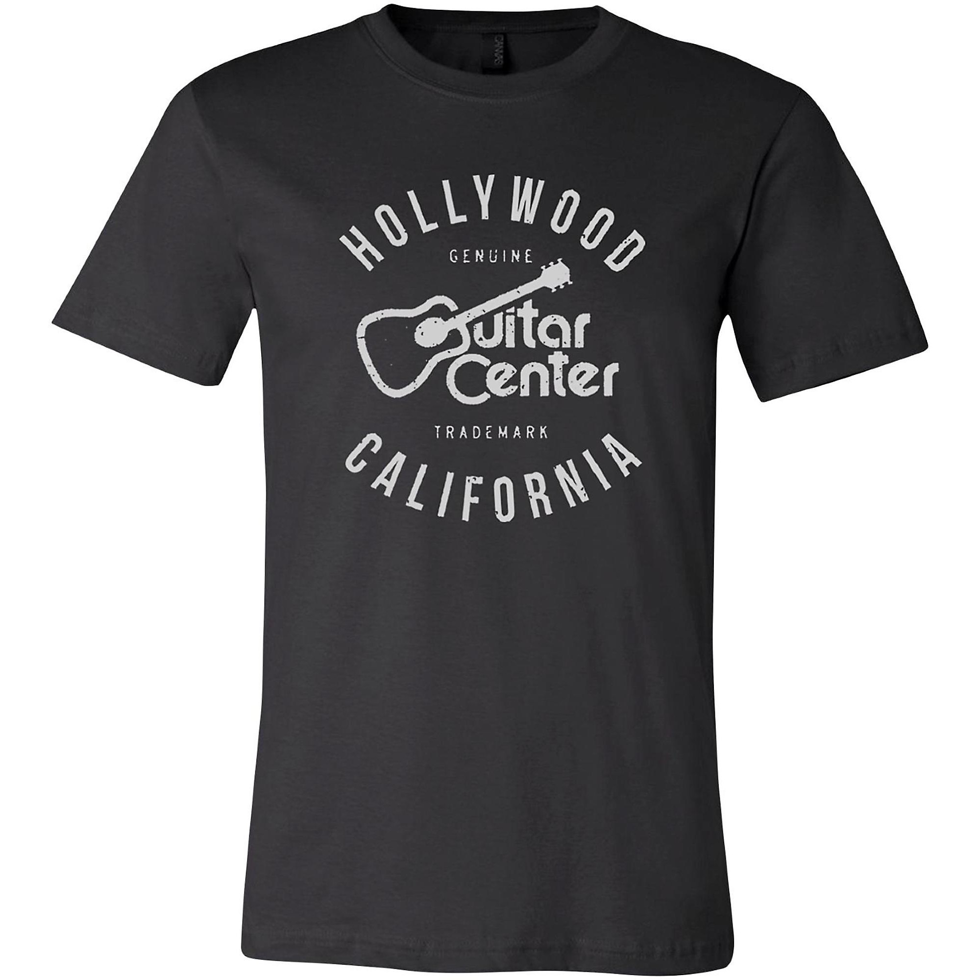 Guitar Center Hollywood CA T-Shirt Black 2X Tall | Guitar Center